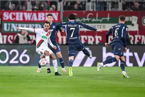 الدوري الألماني.. هوفنهايم يخطف تعادلاً مثيرًا من أنياب أوجسبورج